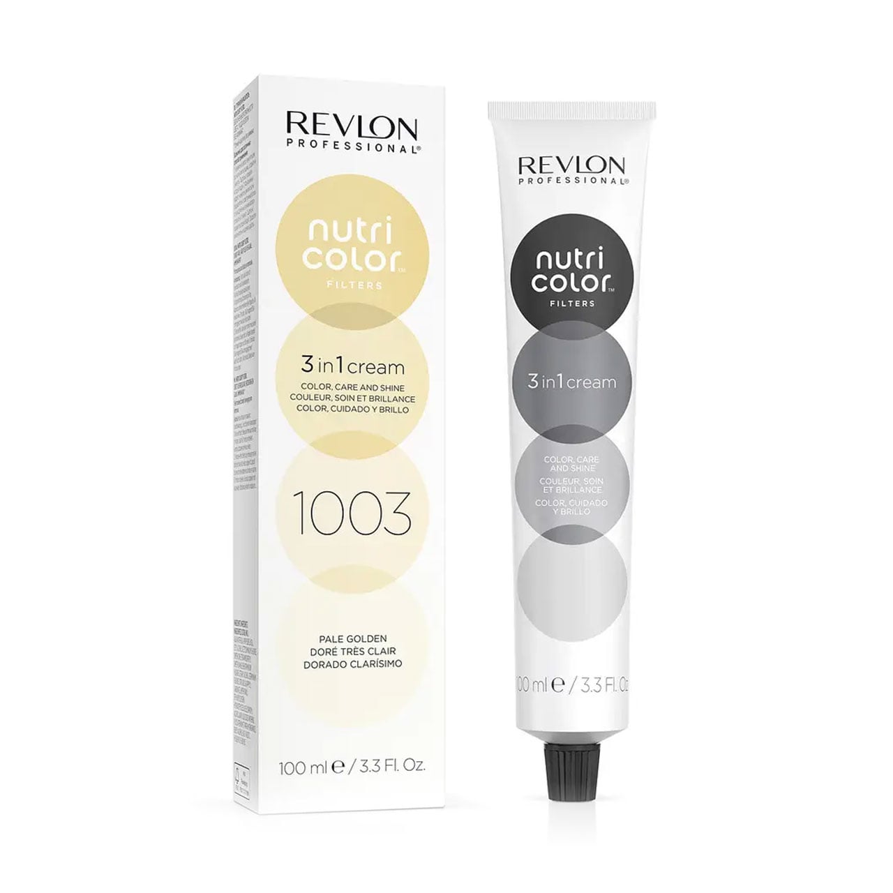 Тонувальна маска для волосся Revlon Professional Nutri Color Filters Toning 1003 Pale Gold, 100 мл